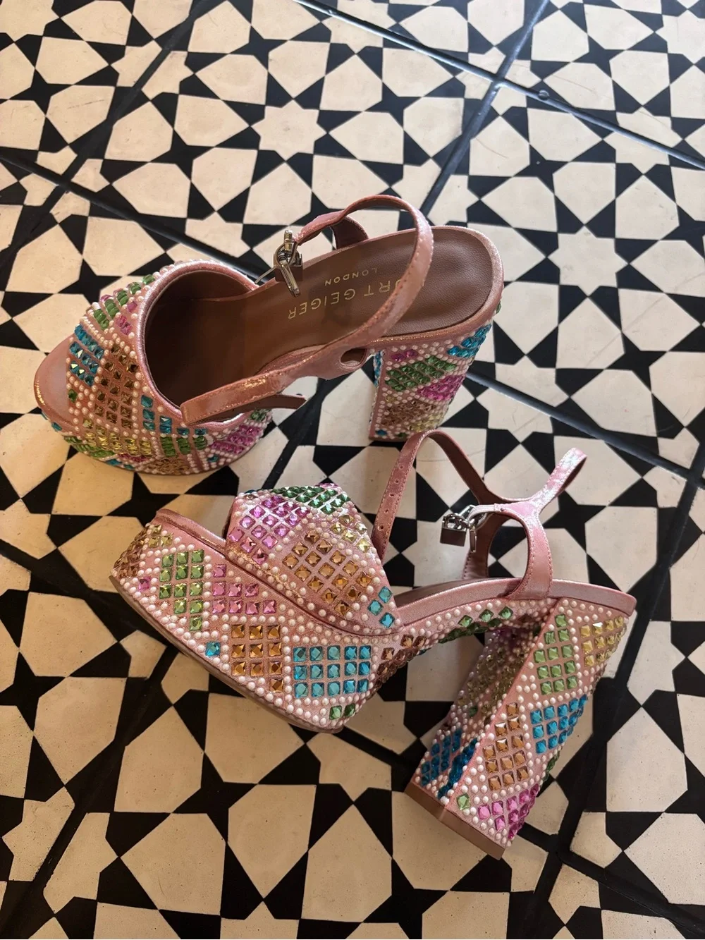 Kurt Geiger London Brixton Platform Sandals